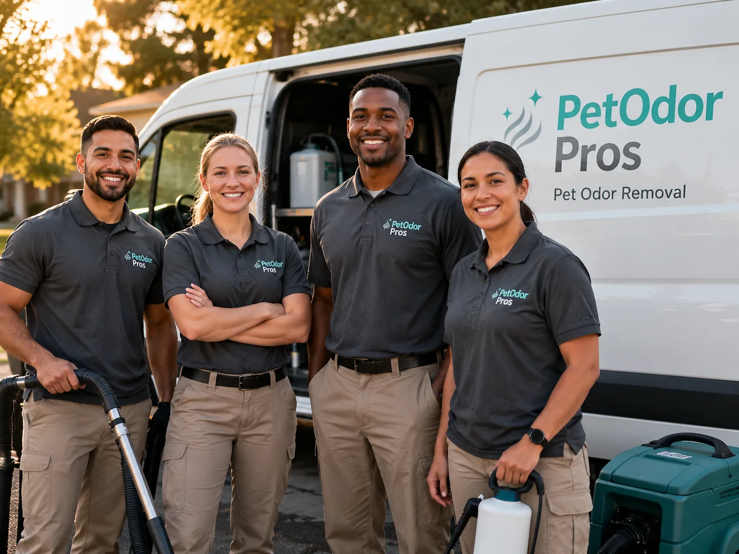 Pet Odor Removal team serving Bloomington, CA